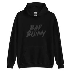 Bad-Bunny-Hoodie-with-Design-on-the-Front-and-Sleeves